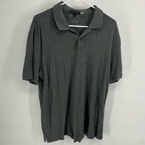 Banana Republic Charcoal Polo Shirt L